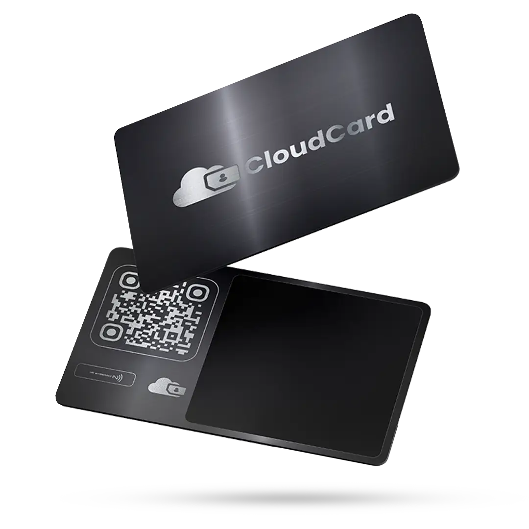 CloudCard Lite - Metal NFC Digital Business Card
