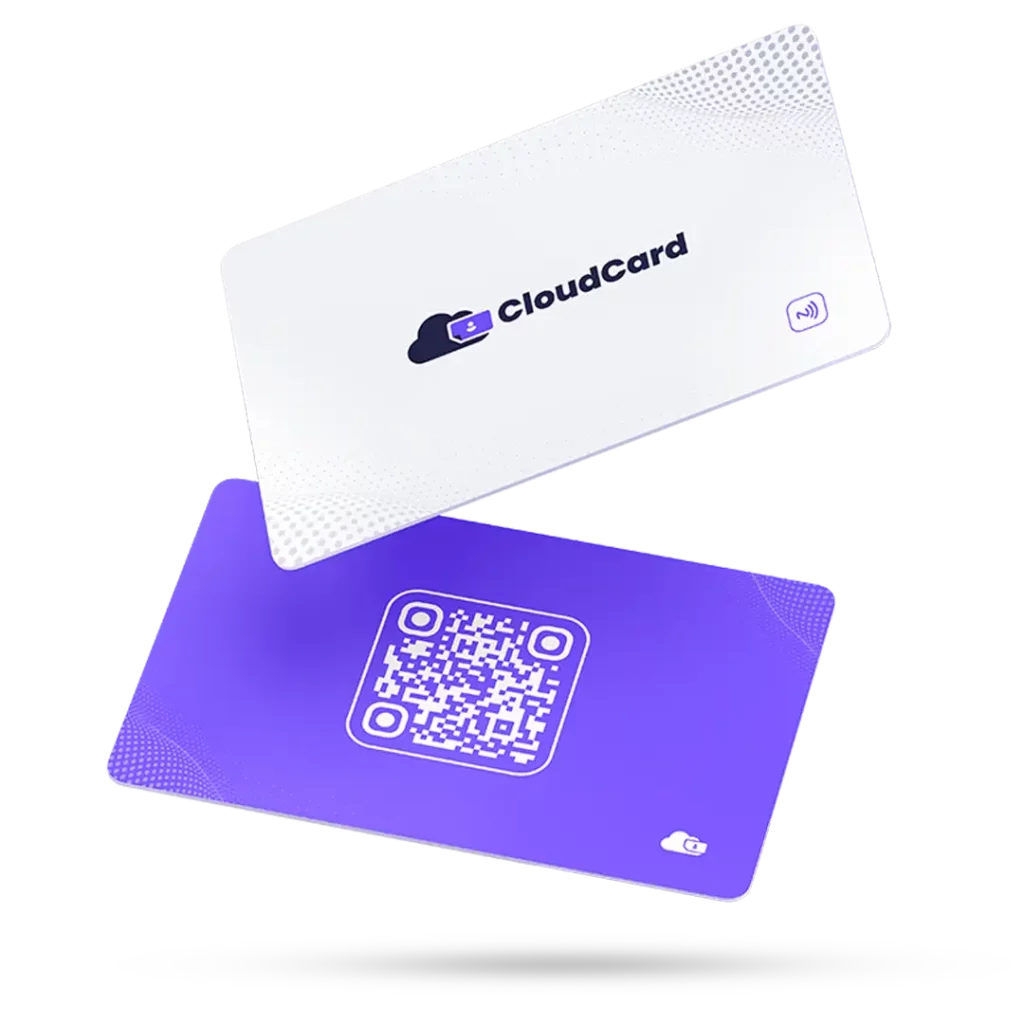 CloudCard Lite - NFC PVC Digital Business Card