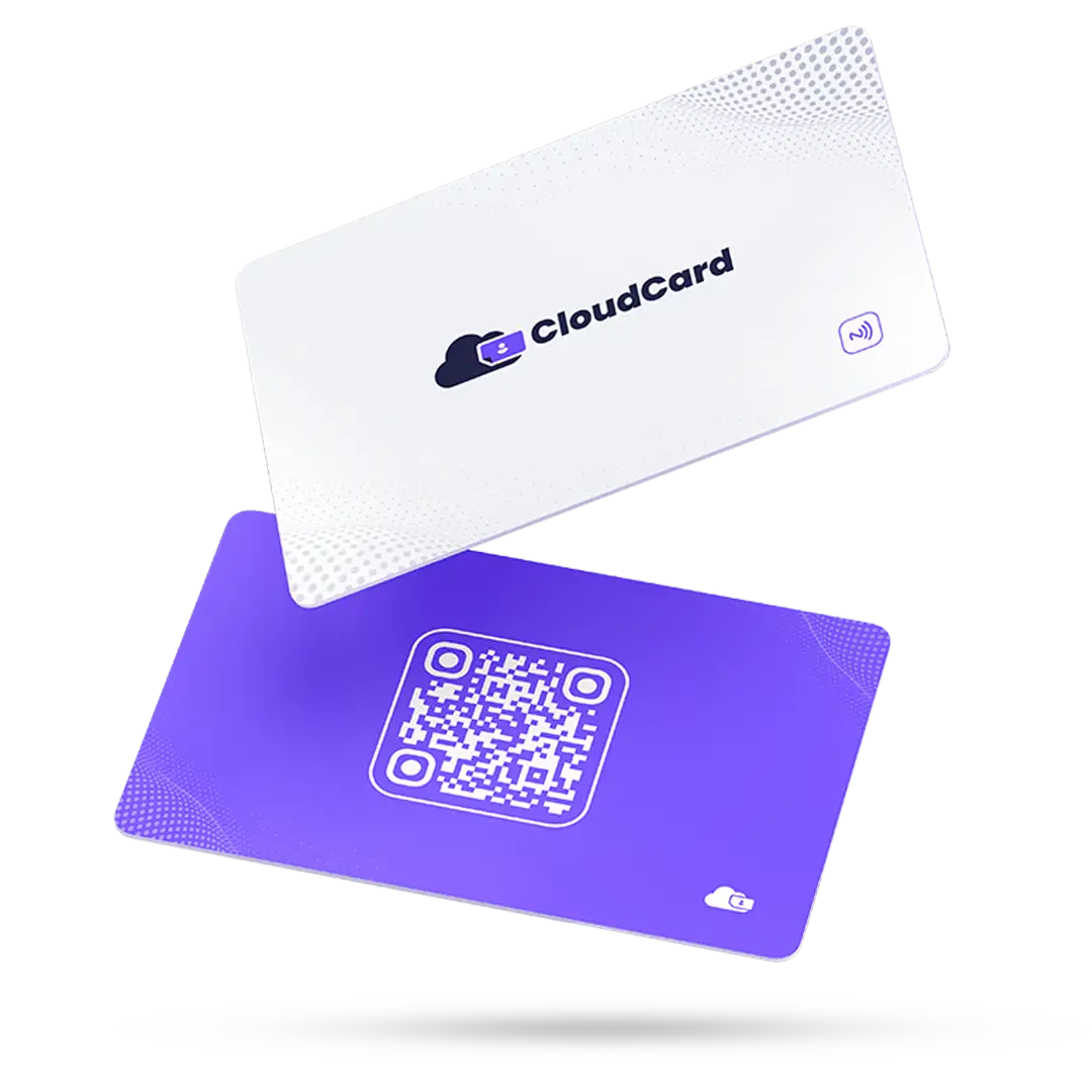 CloudCard Lite - NFC PVC Digital Business Card