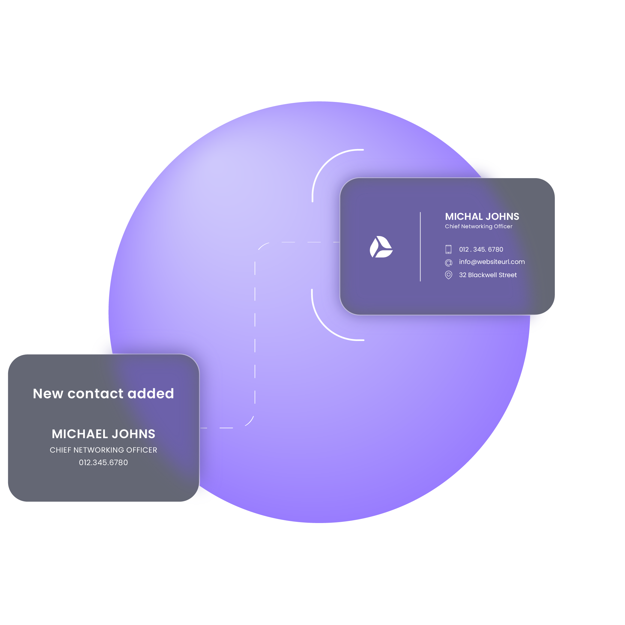 cloudcard digital business card AI paper card scanner