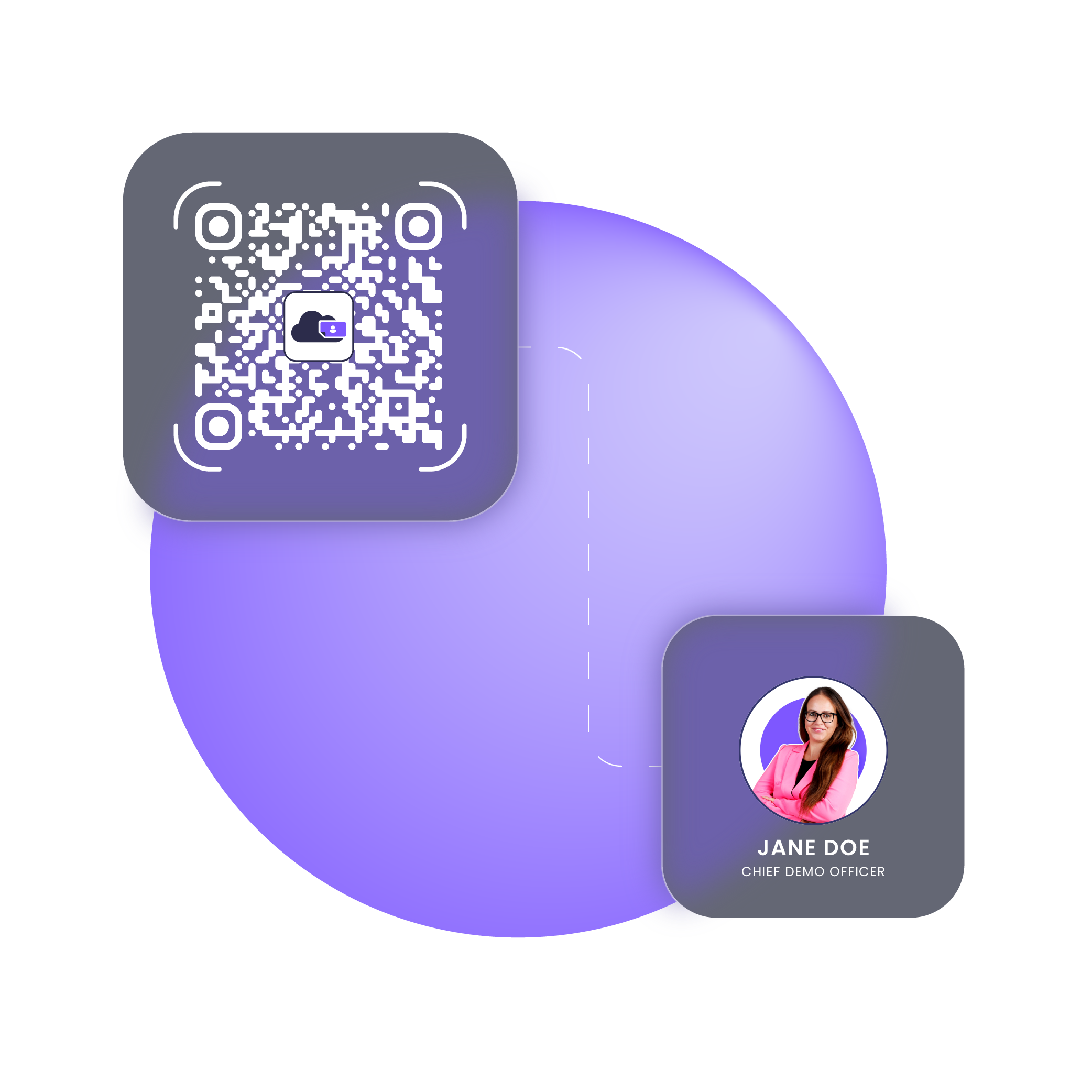 cloudcard digital business card qr code