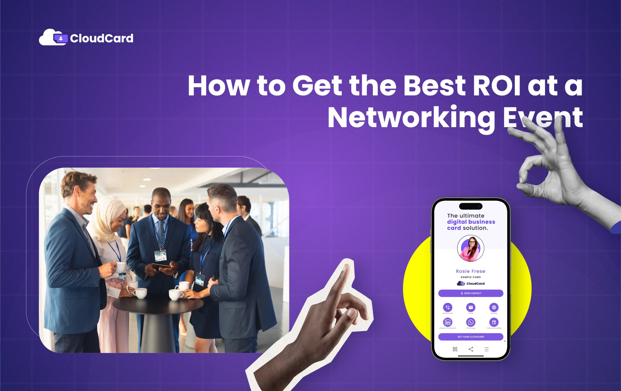 How to Get the Best ROI at a Networking Event with CloudCard