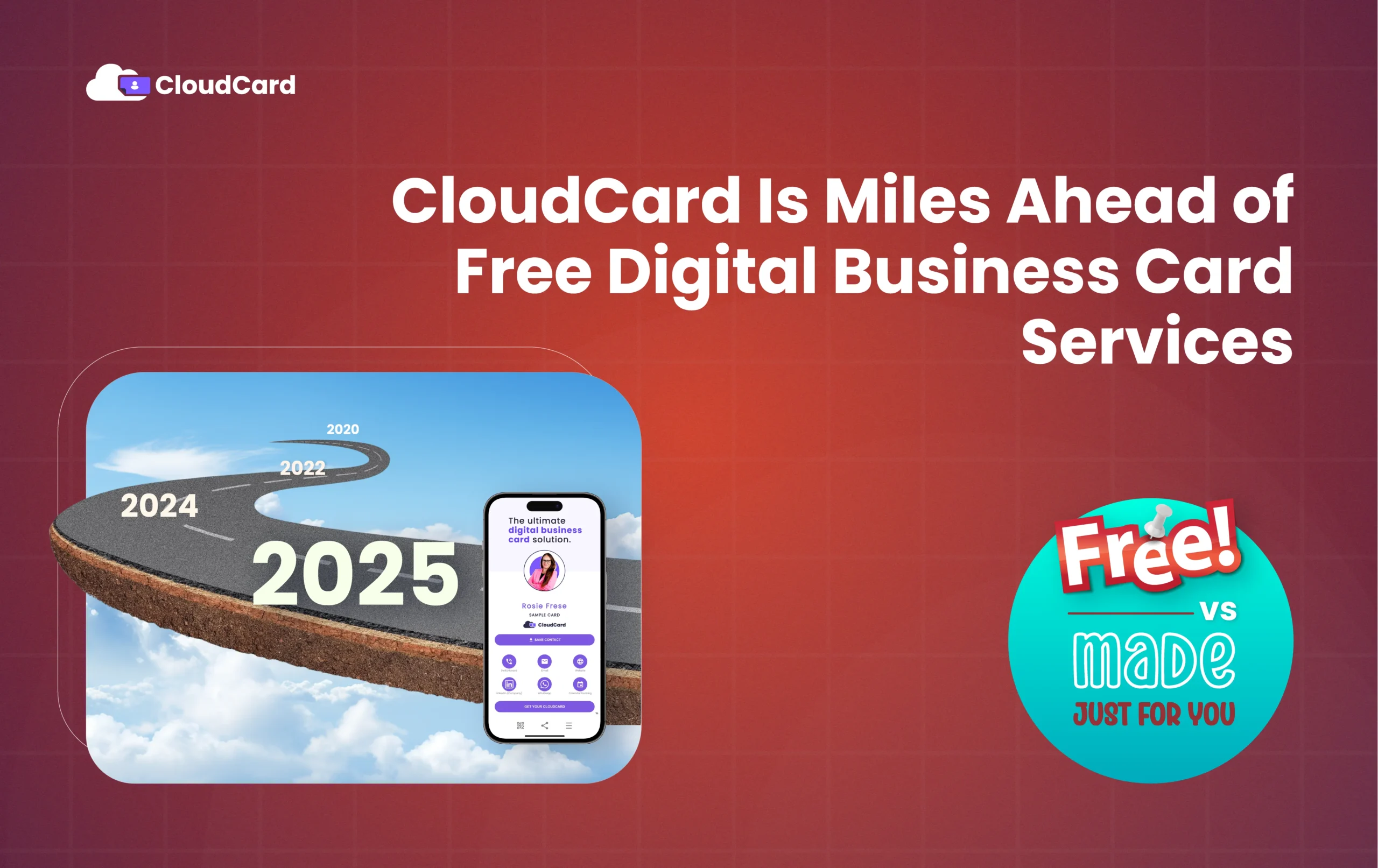 Why CloudCard Is Miles Ahead of Free Digital Business Card Services