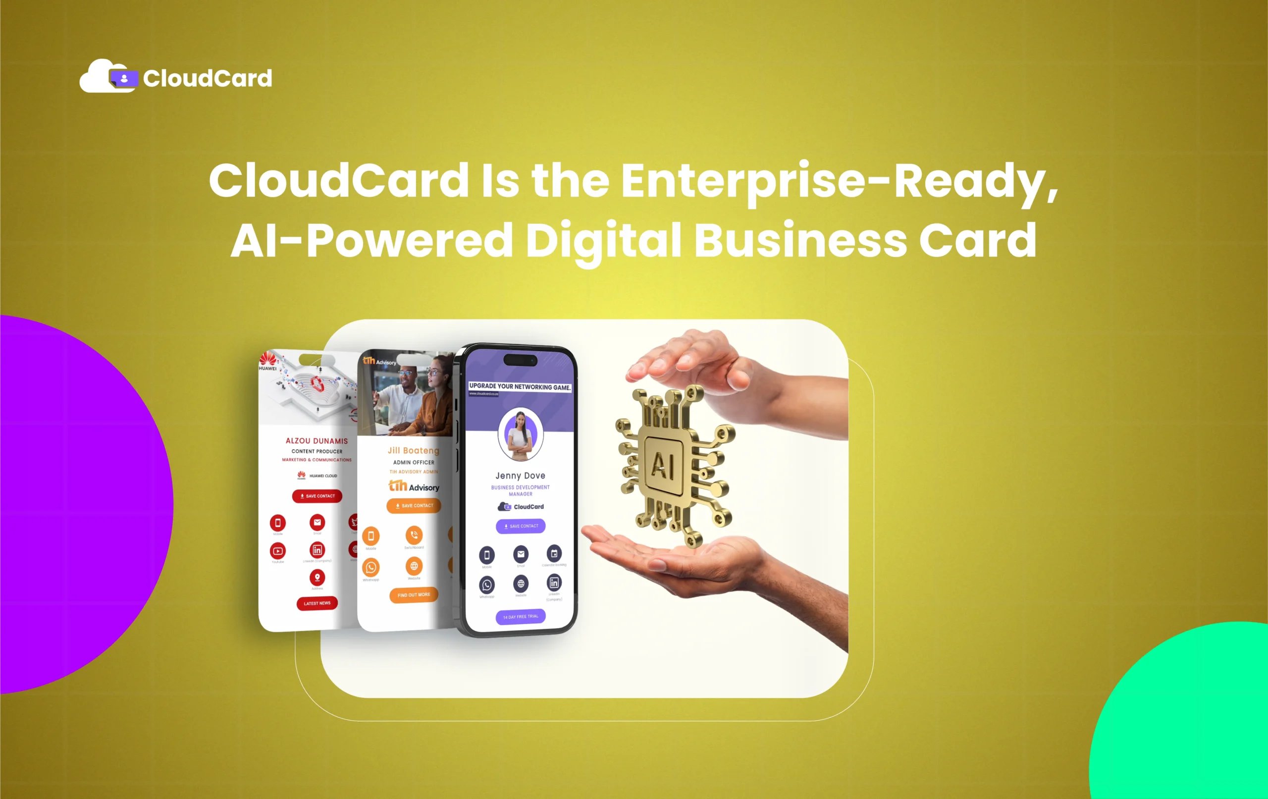 Why CloudCard Is the Enterprise-Ready, AI-Powered Digital Business Card Your Team Needs