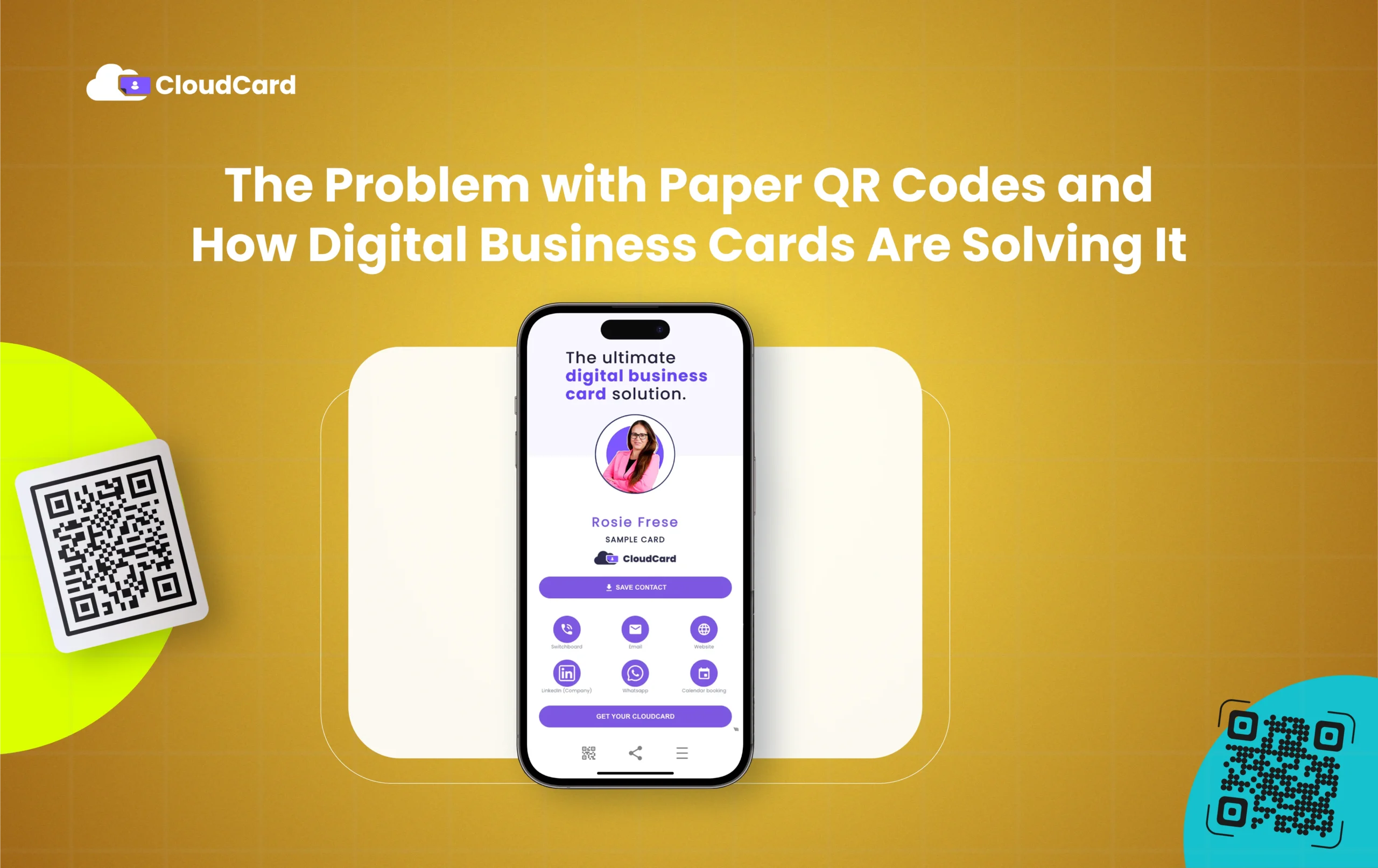The Problem with Paper QR Codes and How Digital Business Cards Are Solving It
