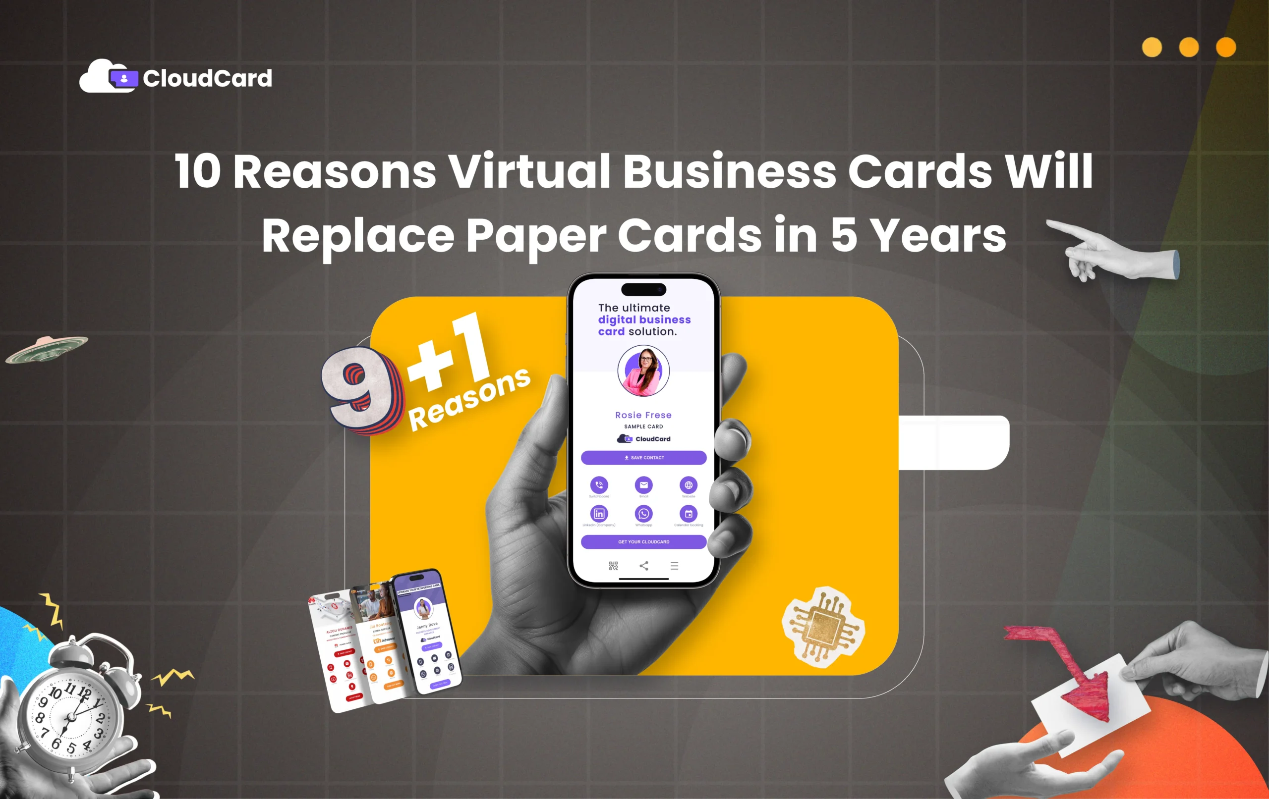 10 Reasons Virtual Business Cards Will Replace Paper Cards in 5 Years